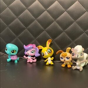 Littlest Pet Shop lot of 5